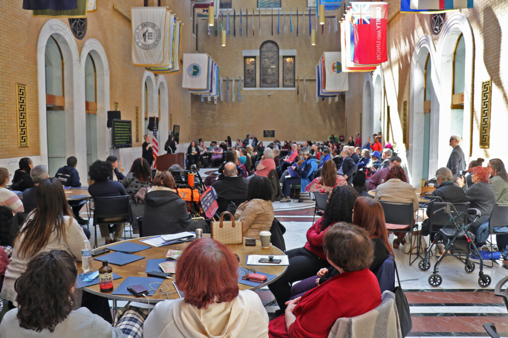 view of the room
