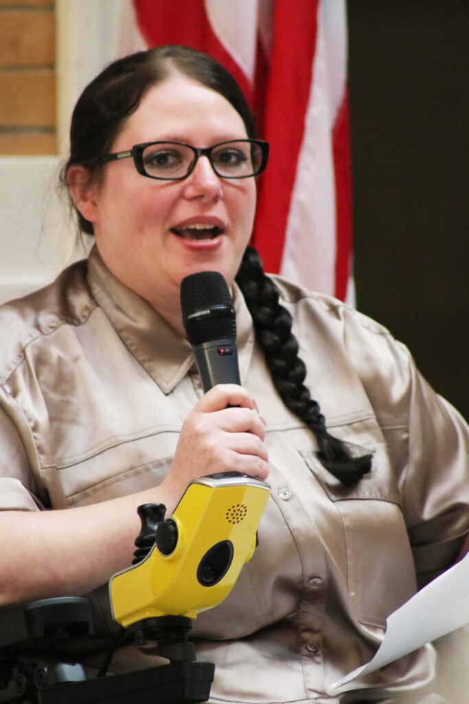 Destiny Maxam of the Disability Policy Consortium
