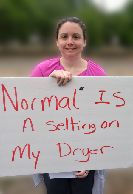 Normal is a setting on my dryer